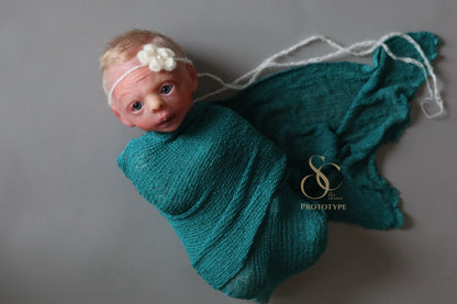 PROTOTYPE Ollie, Silicone Cuddle Head by Leeanne Kellond