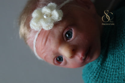 PROTOTYPE Ollie, Silicone Cuddle Head by Leeanne Kellond