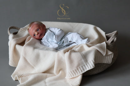 PROTOTYPE Ollie, Silicone Cuddle Head by Leeanne Kellond