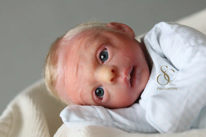 PROTOTYPE Ollie, Silicone Cuddle Head by Leeanne Kellond