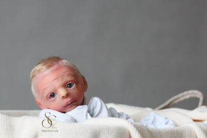 PROTOTYPE Ollie, Silicone Cuddle Head by Leeanne Kellond