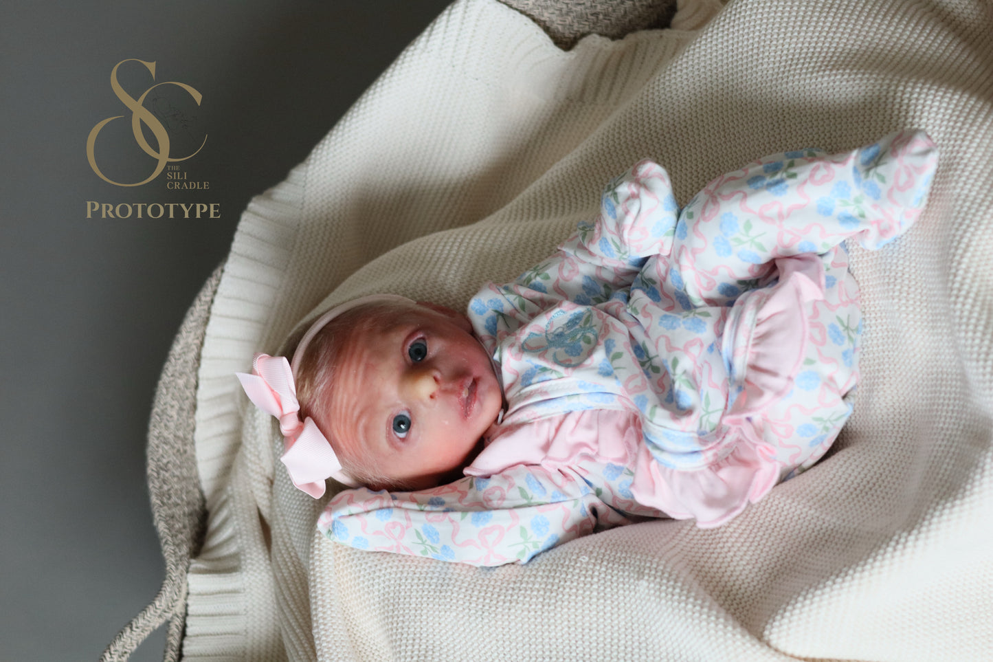 PROTOTYPE Ollie, Silicone Cuddle Head by Leeanne Kellond