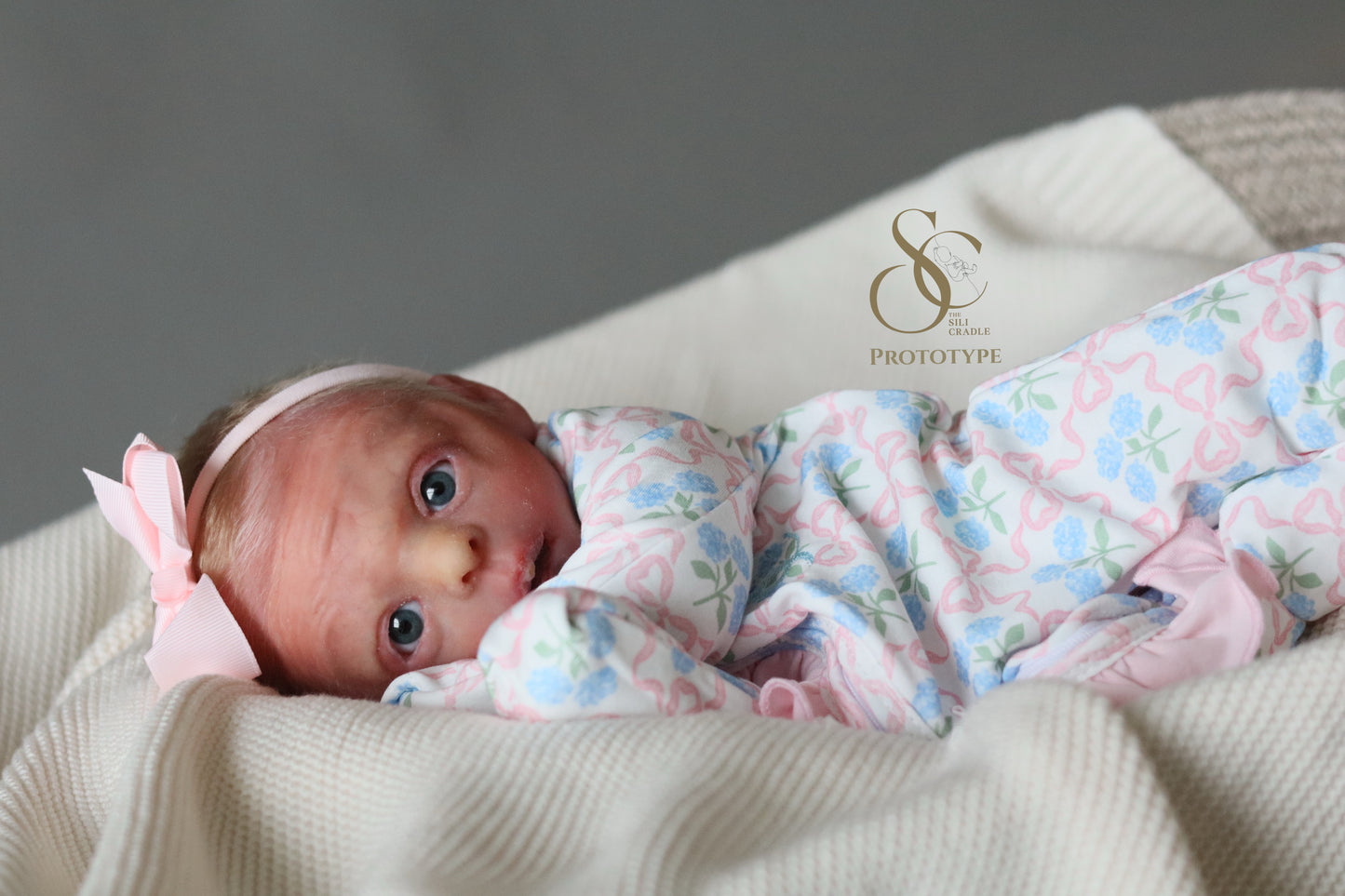 PROTOTYPE Ollie, Silicone Cuddle Head by Leeanne Kellond