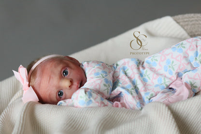 PROTOTYPE Ollie, Silicone Cuddle Head by Leeanne Kellond