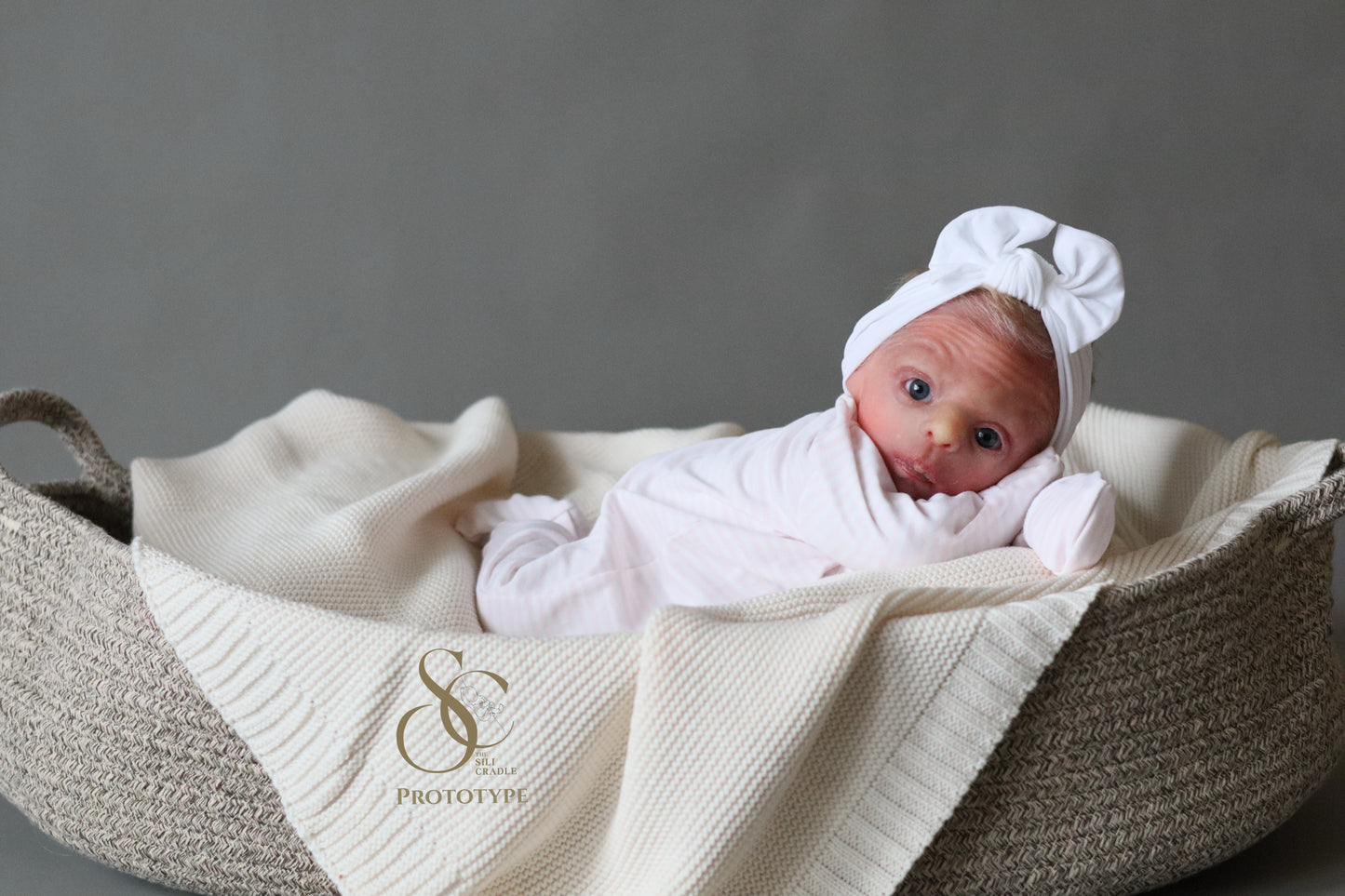 PROTOTYPE Ollie, Silicone Cuddle Head by Leeanne Kellond