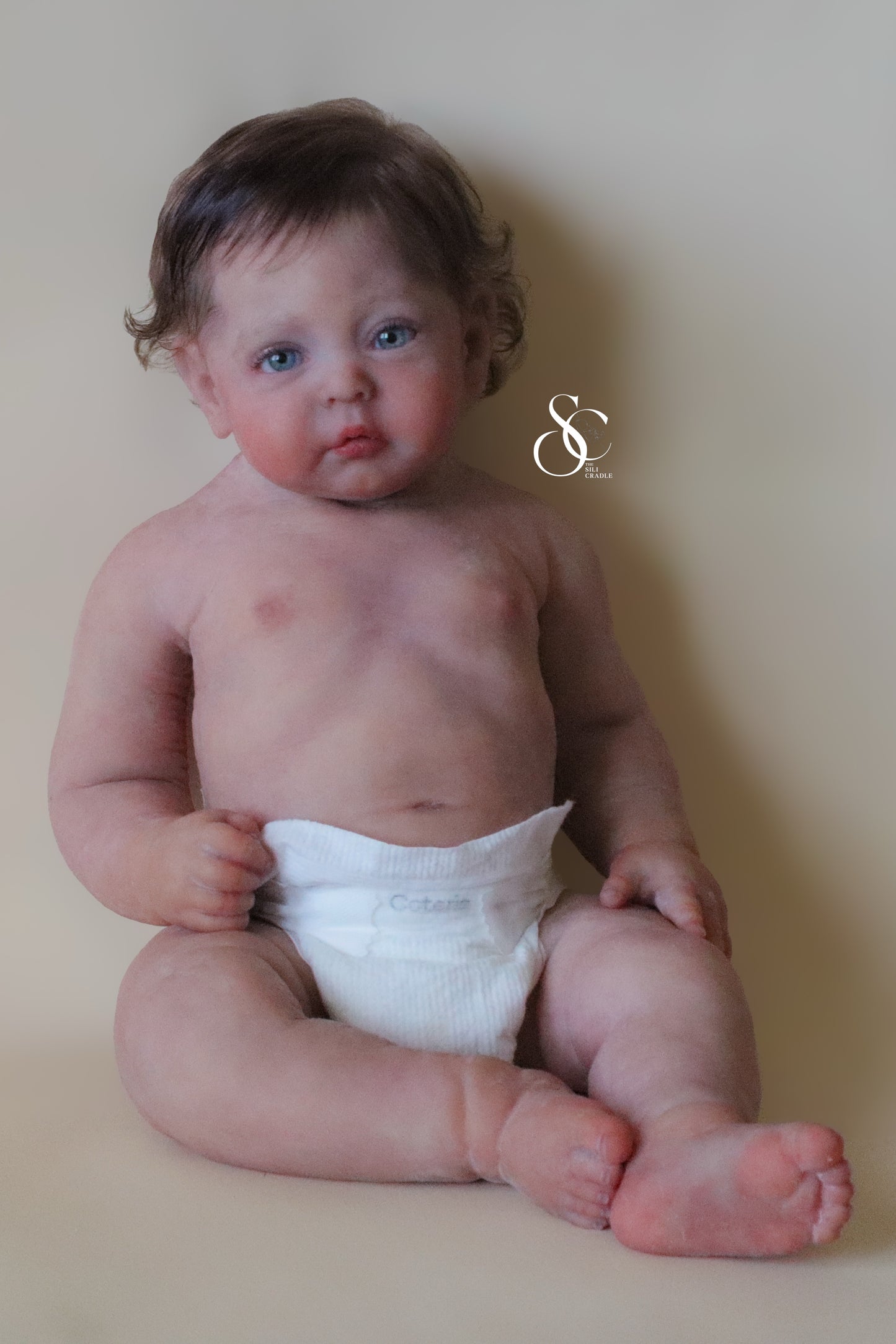 Sarah, Full Body Silicone Toddler by DMH Sculptures (Pre-Sale)