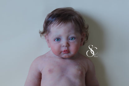 Sarah, Full Body Silicone Toddler by DMH Sculptures (Pre-Sale)