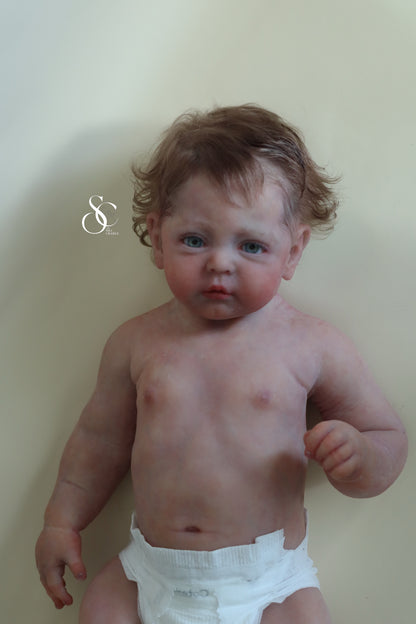 Sarah, Full Body Silicone Toddler by DMH Sculptures (Pre-Sale)