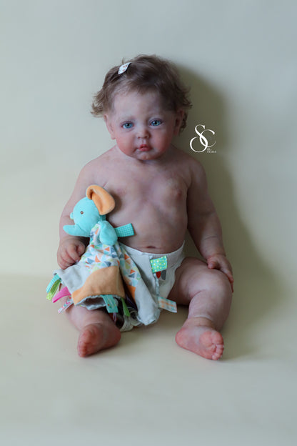 Sarah, Full Body Silicone Toddler by DMH Sculptures (Pre-Sale)