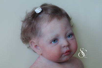 Sarah, Full Body Silicone Toddler by DMH Sculptures (Pre-Sale)