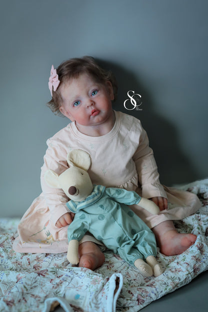 Sarah, Full Body Silicone Toddler by DMH Sculptures (Pre-Sale)