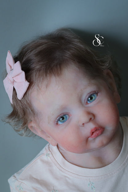 Sarah, Full Body Silicone Toddler by DMH Sculptures (Pre-Sale)