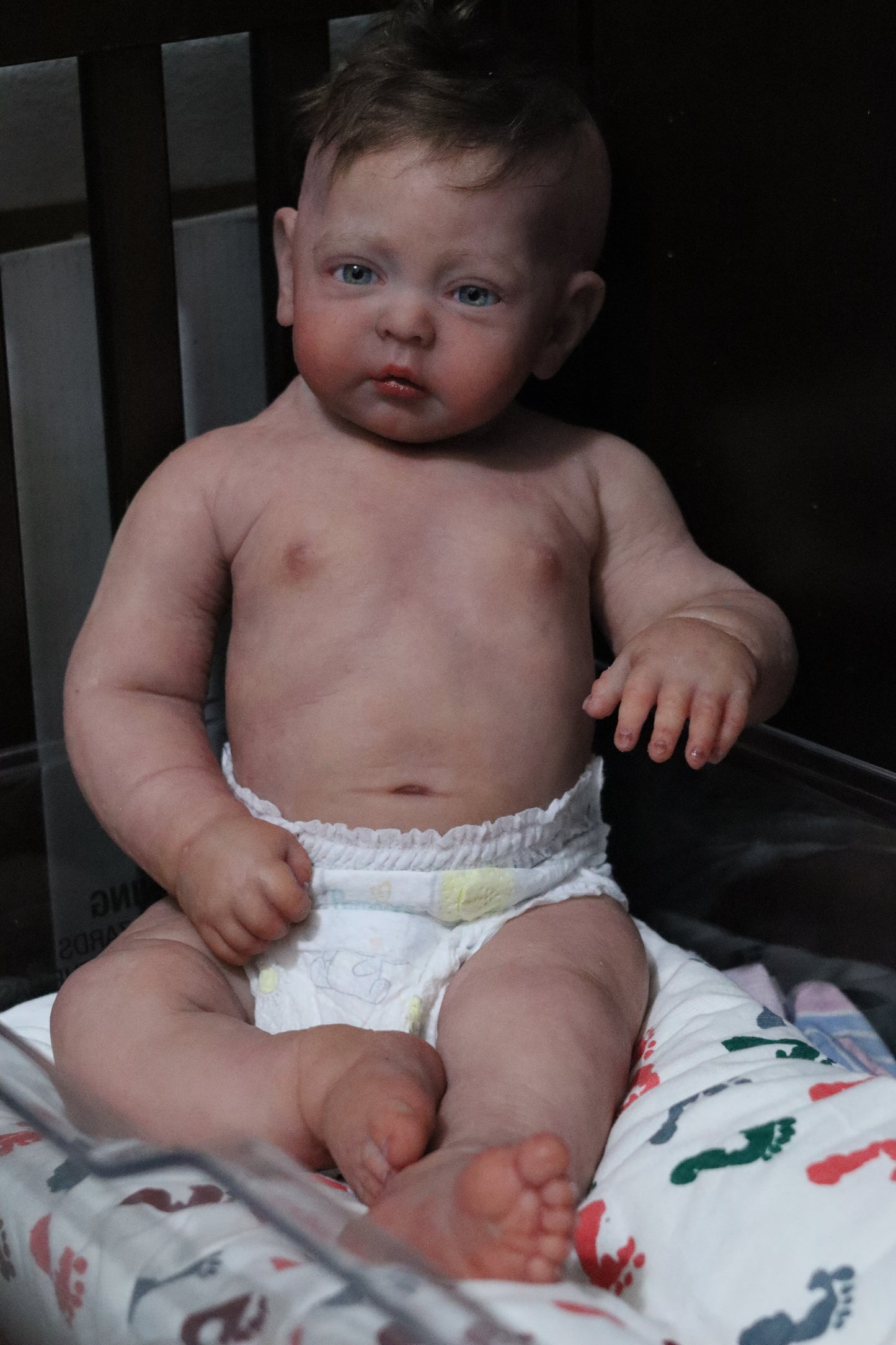 Sarah, Full Body Silicone Toddler by DMH Sculptures (Pre-Sale)