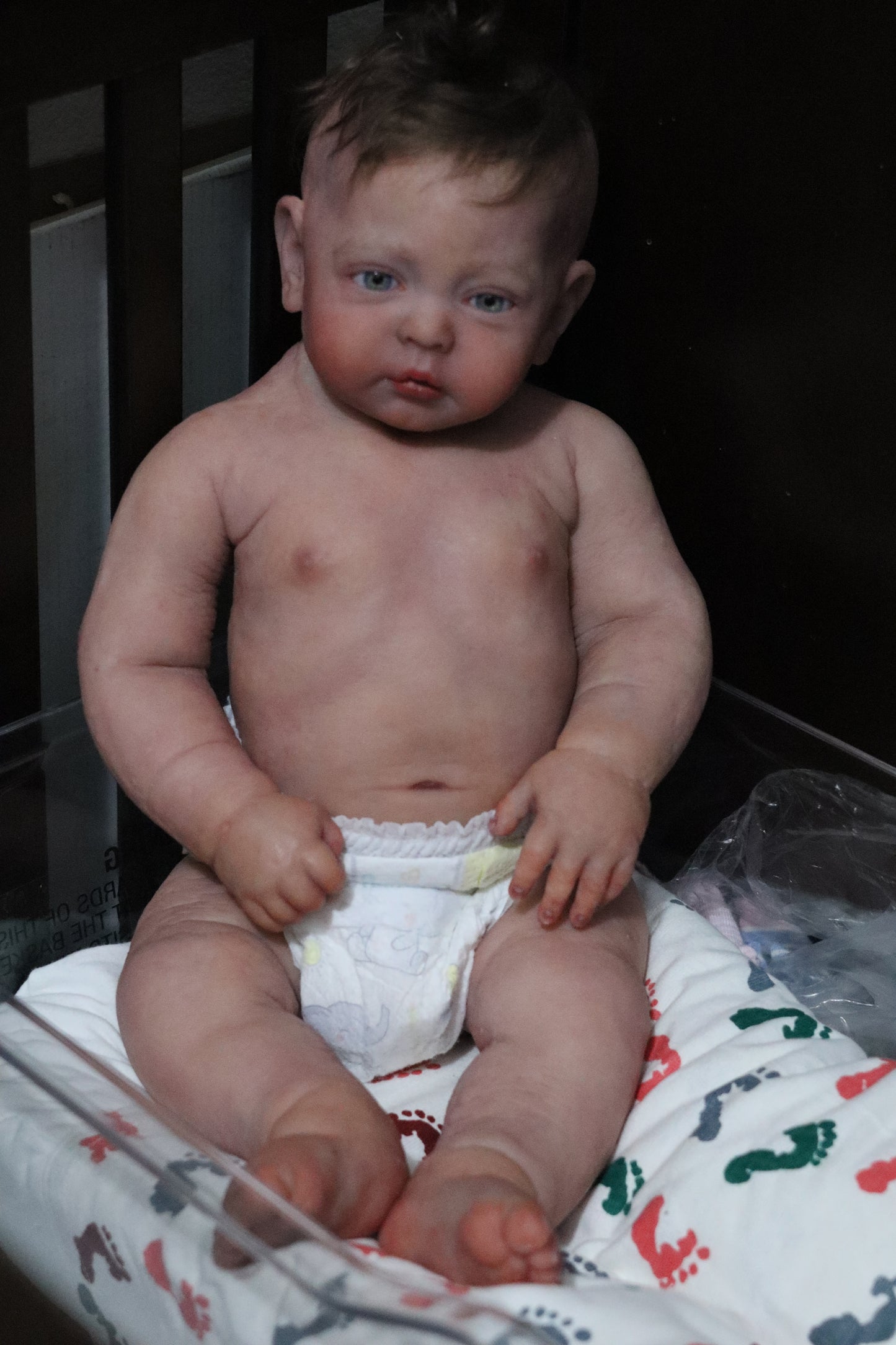 Sarah, Full Body Silicone Toddler by DMH Sculptures (Pre-Sale)